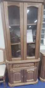 Kredens Witryna   Kredens Witryna 2 Rustykalny – klasyczna elegancja