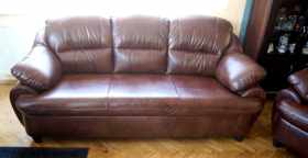 Modena Plus 3+1+1 – meble skorzane do salonu