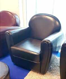 Fotel Mezzo ze skóry naturalnej w atrakcyjnej promocji