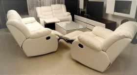 Meble skórzane relax 3+2+1 to komfortowy wybór w Dubaju