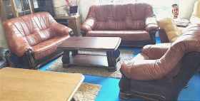 Wypoczynki skórzane Carmen mają stylowy design i trwałe wykończenie