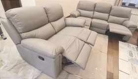 Meble ze skóry FLORYDA 3+2 to eleganckie i wygodne rozwiązanie do nowoczesnych wnętrz