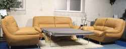 Meble skórzane Majorca 3+2+1 naturalna k236 