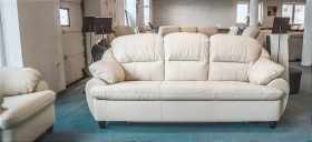 Modena Plus 3+1+1 – zestaw skorzany z funkcja spania