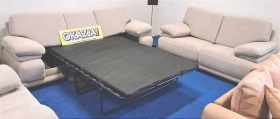 komplet sof 3+2 z funkcją spania wyprzedaż Poznań