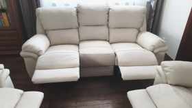 zestaw wypoczynkowy skóra