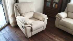 zestaw wypoczynkowy skóra