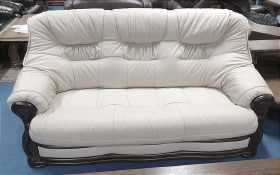 meble ze skóry Oklahoma skóra beżowa