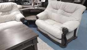 meble ze skóry Oklahoma skóra beżowa