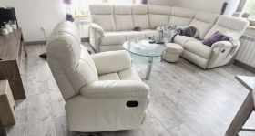 narożnik skórzany z funkcja relaks Jamajka