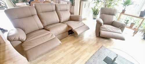 Meble skórzane 3+1 relaks Jamajka skóra