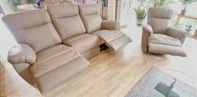 Meble skórzane 3+1 relaks Jamajka skóra