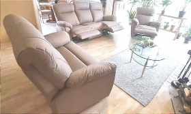 Meble skórzane 3+1 relaks Jamajka skóra