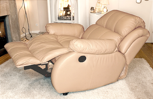 Fotel skórzany relaks