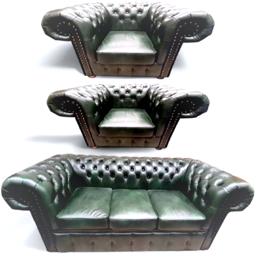Chesterfield meble skorzane