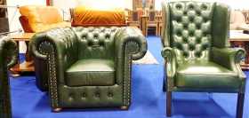 Chesterfield meble skórzane
