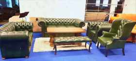 Chesterfield meble skórzane