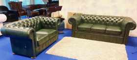 Chesterfield meble skórzane
