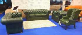Chesterfield meble skórzane