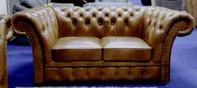 Sofa skórzana Chesterfield