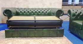 Sofa skórzana Chesterfield