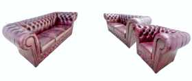 zestaw chesterfield klasyczny 3+2+1