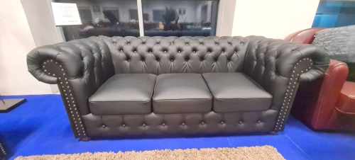 Sofa Chesterfield Czarna