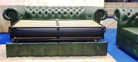 sofa chesterfield skóra