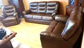 meble skorzane zestaw 321