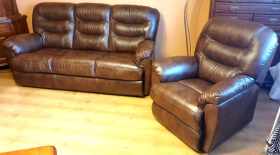 meble skorzane zestaw 321