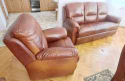 meble ze skóry 3+1 włoska elegancja k442 Antalya 