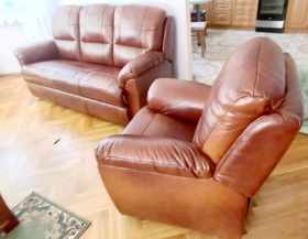 Meble skórzane polskie salon