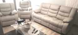 meble skórzane 3+1+1 funkcja relaks k217 Dubaj 
