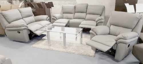 meble skórzane relaks zestaw