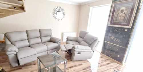 zestaw wypoczynkowy skóra