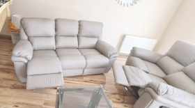 zestaw wypoczynkowy skóra