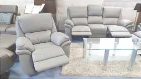 zestaw skórzany 3+2+1