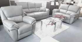 zestaw skórzany 3+2+1