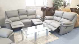 zestaw skórzany 3+2+1