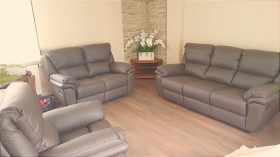 meble ze skóry 3+2+1