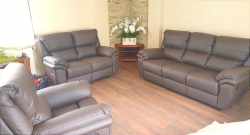 Kalifornia Relax – Luksusowe polskie meble skórzane 3+2+1