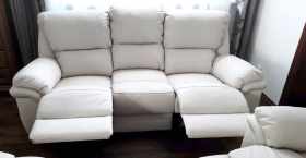 zestaw skórzany 3+1+1