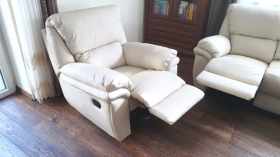 zestaw skórzany 3+1+1