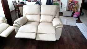 zestaw skórzany 3+1+1