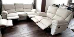 Meble skórzane Kalifornia 3+2 – relaks w skórze K100