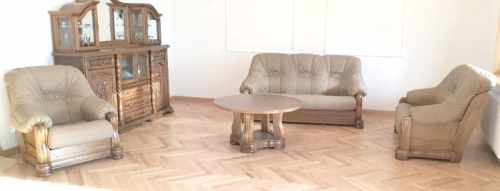 Zestaw wypoczynkowy skóra