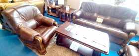 meble skórzane wypoczynkowe 3+1+1