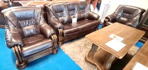 meble skórzane zestaw