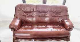 meble ze skóry zestaw