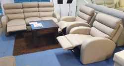Meble skórzane 3+2+1 relaks Comfort skóra naturalna k223